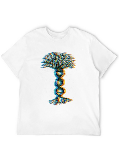 DNA Tree of Life Graphic Tee - Black