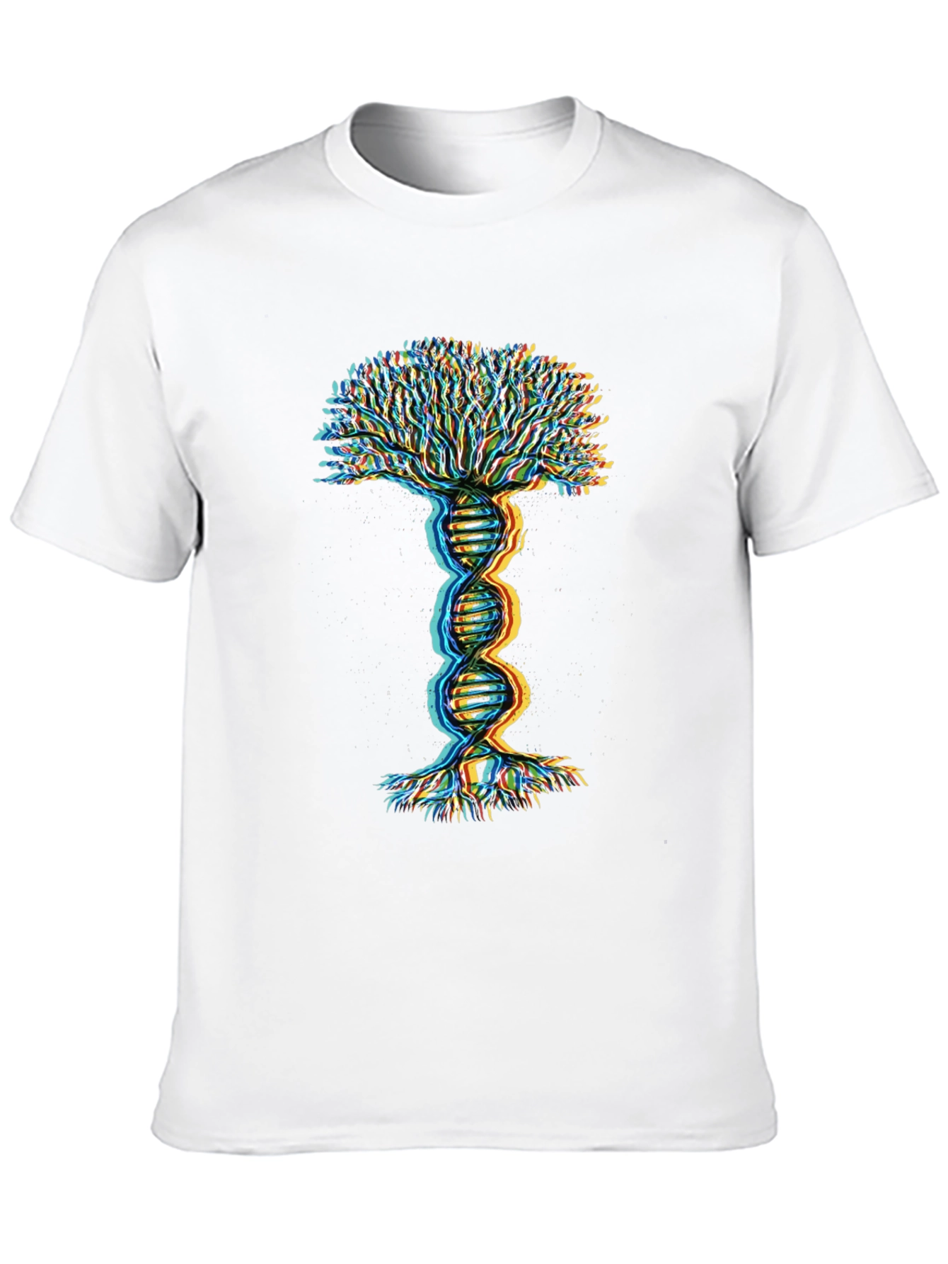 DNA Tree of Life Graphic Tee - Black
