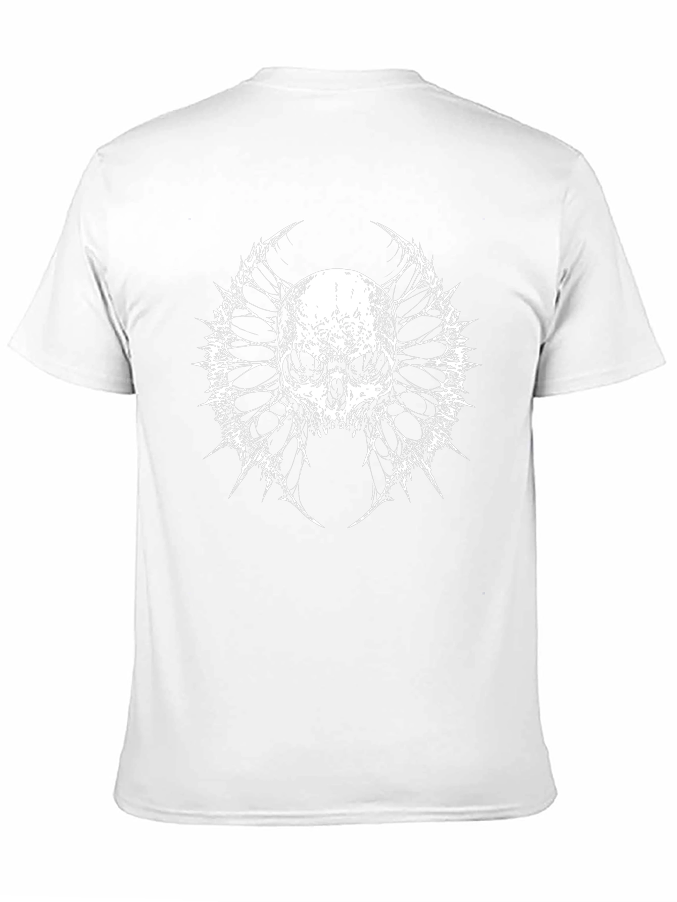 Skull Graphic Black T-Shirt - Edgy Style