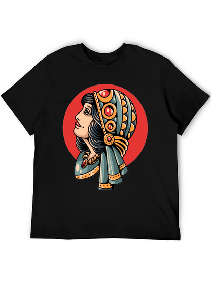 Mystic Woman Graphic Tee - Black
