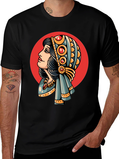 Mystic Woman Graphic Tee - Black