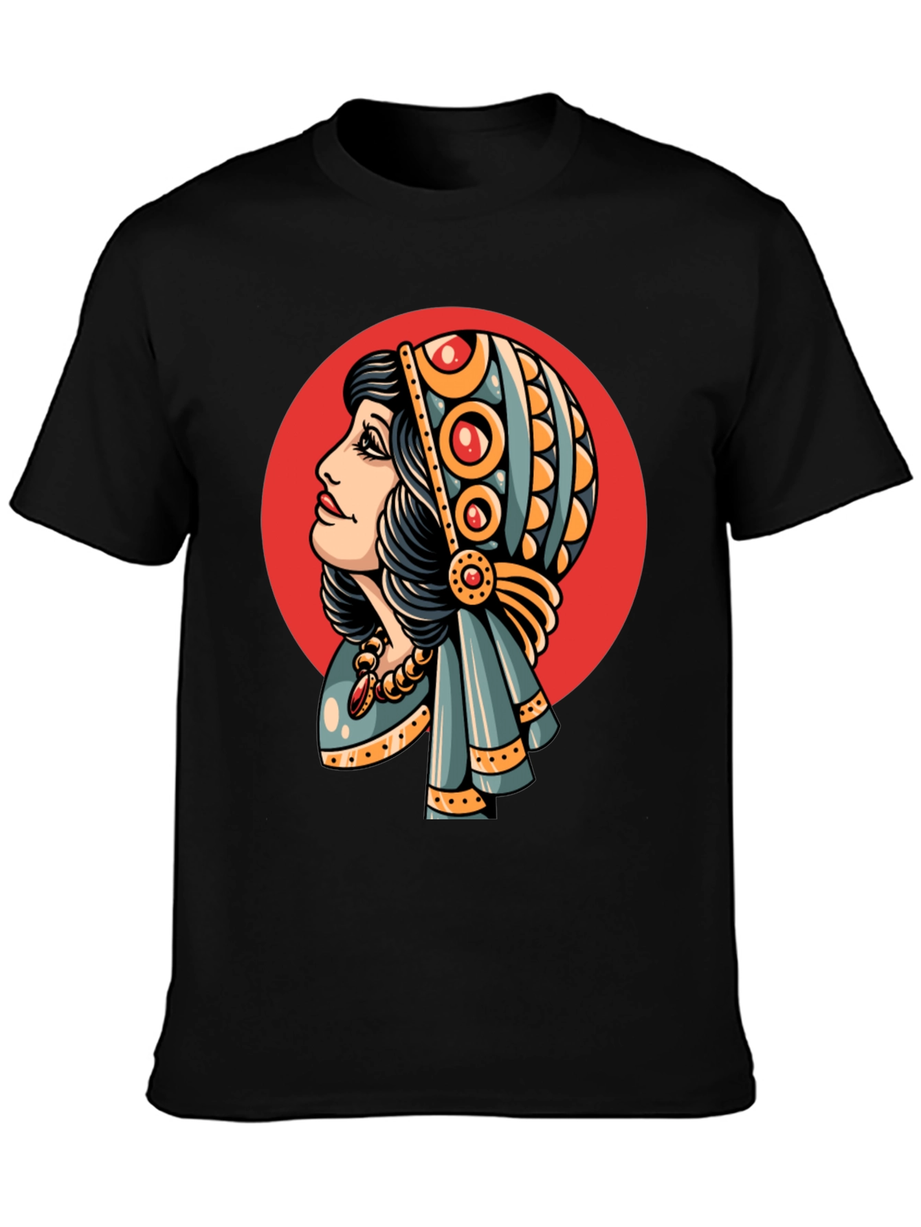 Mystic Woman Graphic Tee - Black