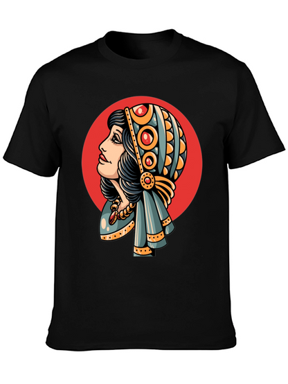 Mystic Woman Graphic Tee - Black
