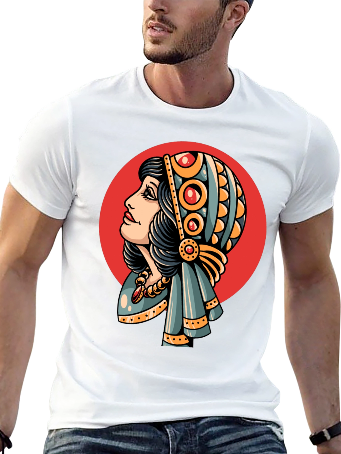 Mystic Woman Graphic Tee - Black