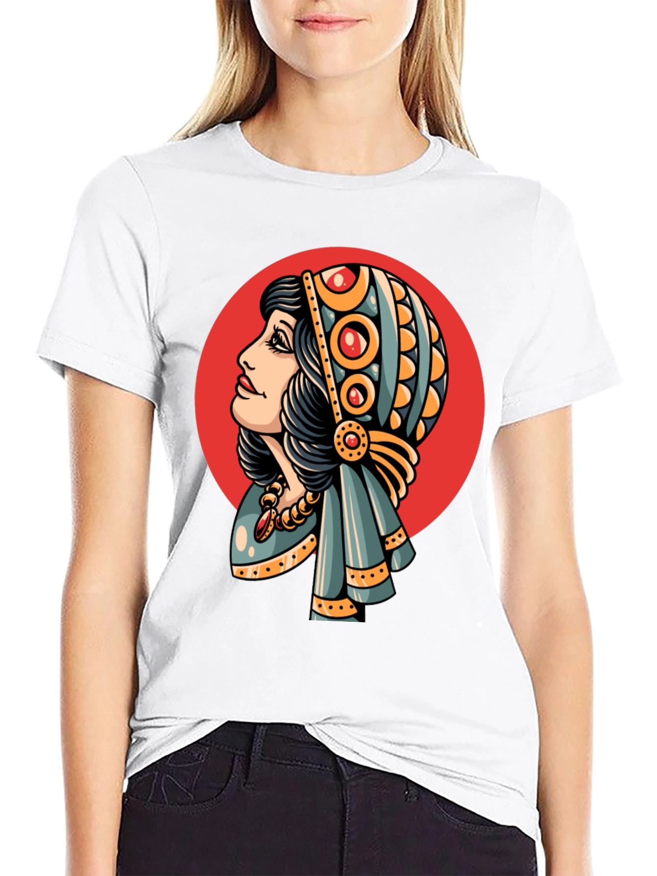 Mystic Woman Graphic Tee - Black