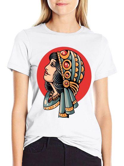 Mystic Woman Graphic Tee - Black