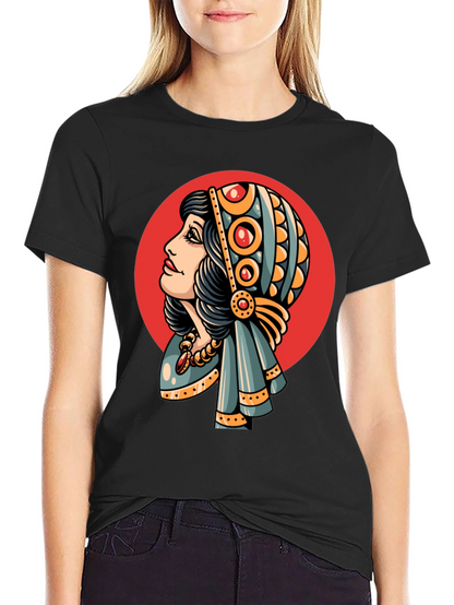 Mystic Woman Graphic Tee - Black