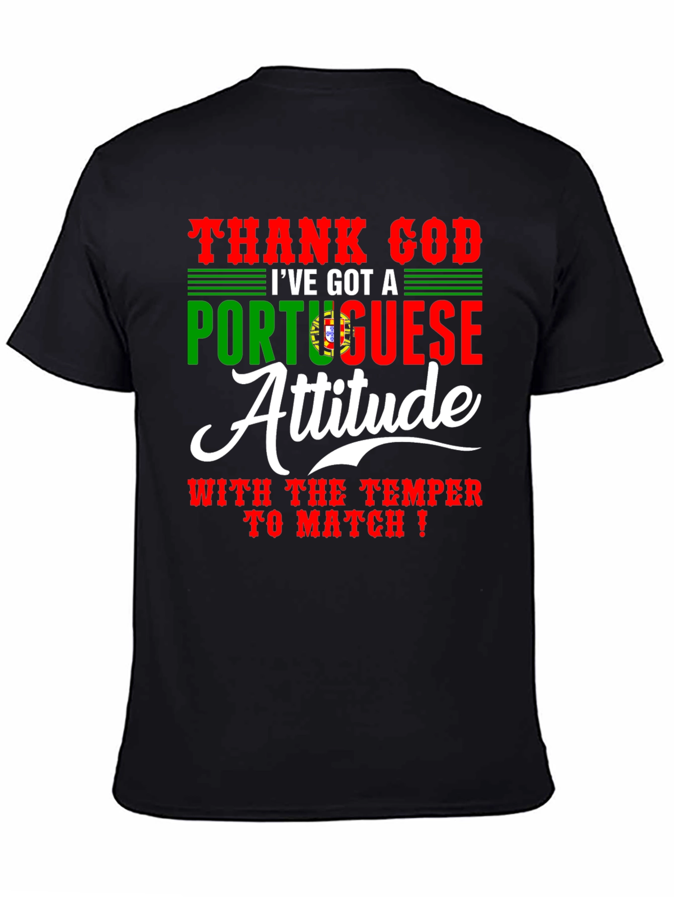 Portuguese Attitude Graphic Tee