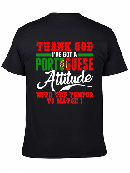 Portuguese Attitude Graphic Tee