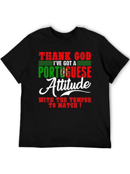 Portuguese Attitude Graphic Tee