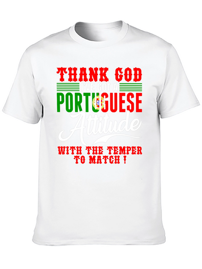 Portuguese Attitude Graphic Tee
