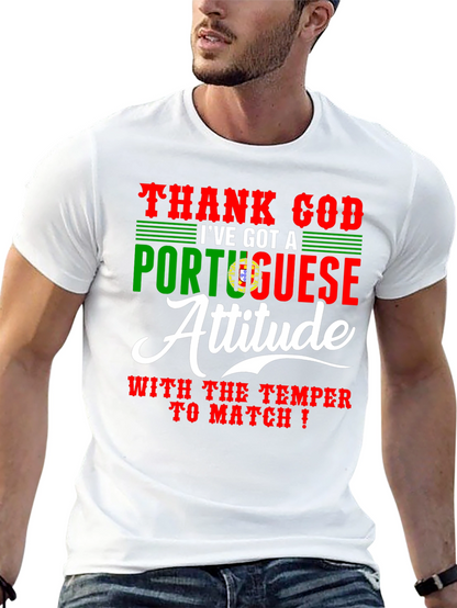 Portuguese Attitude Graphic Tee