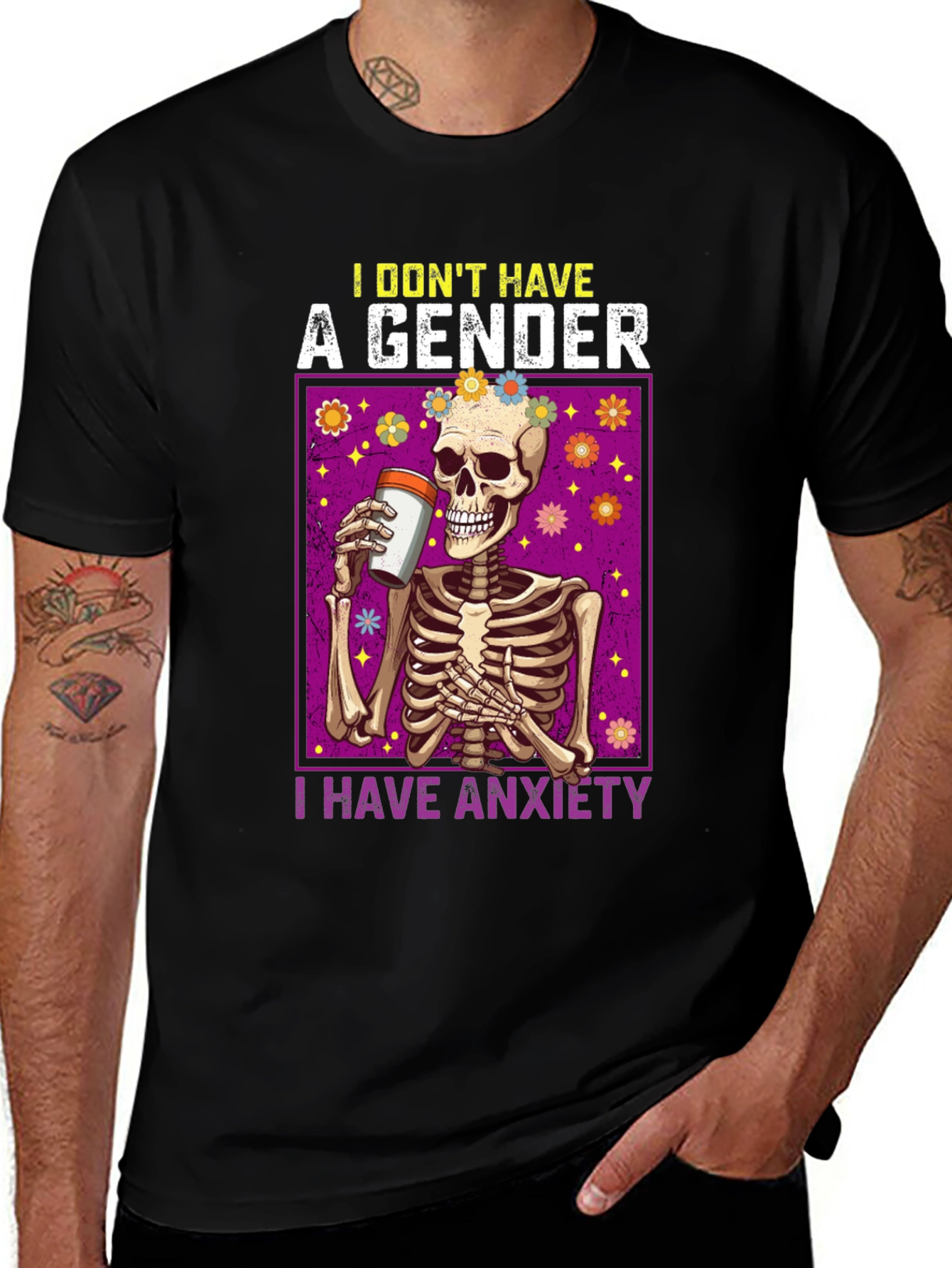 I Dont Have A Gender I Have Anxiety T-Shirt