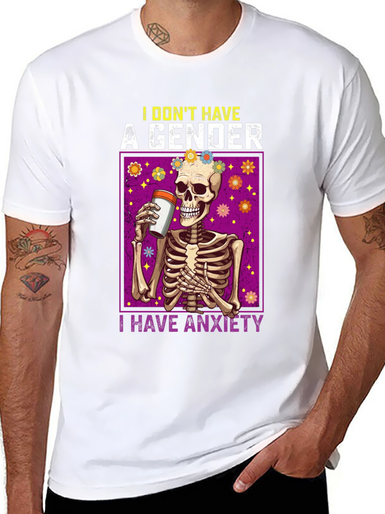 I Dont Have A Gender I Have Anxiety T-Shirt