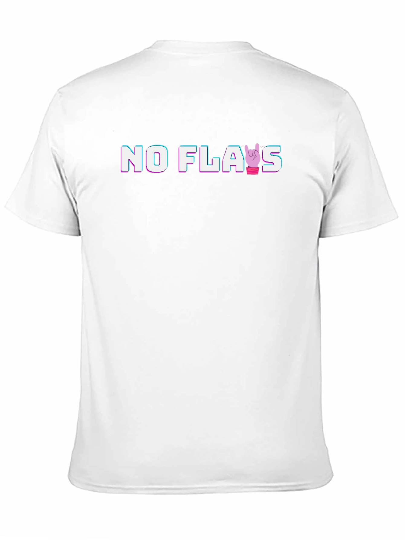 No Flaws Rock On Graphic Tee