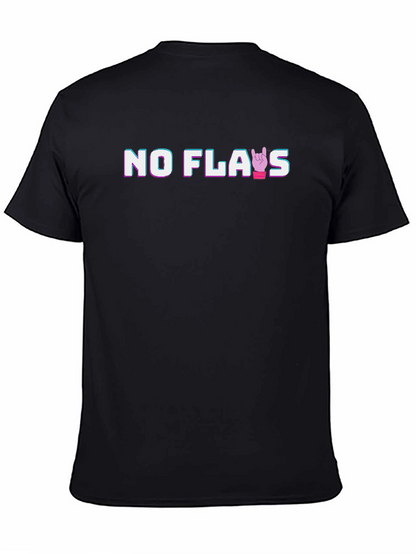 No Flaws Rock On Graphic Tee