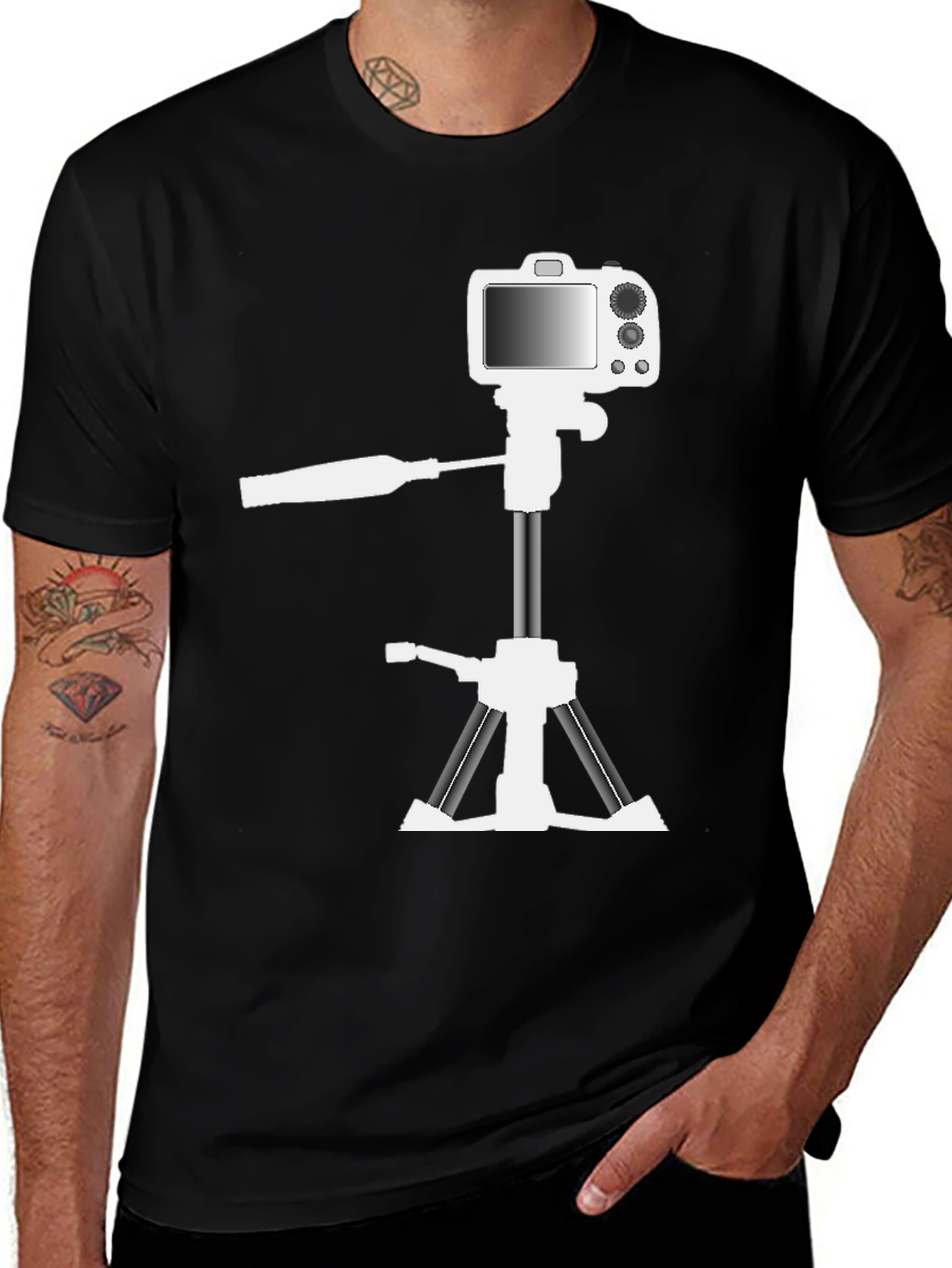 Camera Tripod T-Shirt