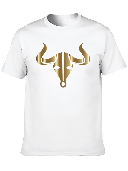 Golden Bull Graphic Tee - Mens Black T-Shirt