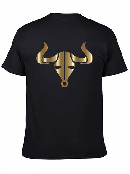 Golden Bull Graphic Tee - Mens Black T-Shirt