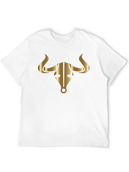 Golden Bull Graphic Tee - Mens Black T-Shirt
