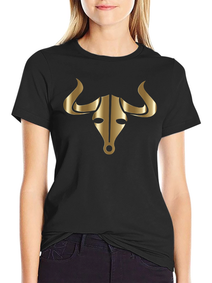Golden Bull Graphic Tee - Mens Black T-Shirt