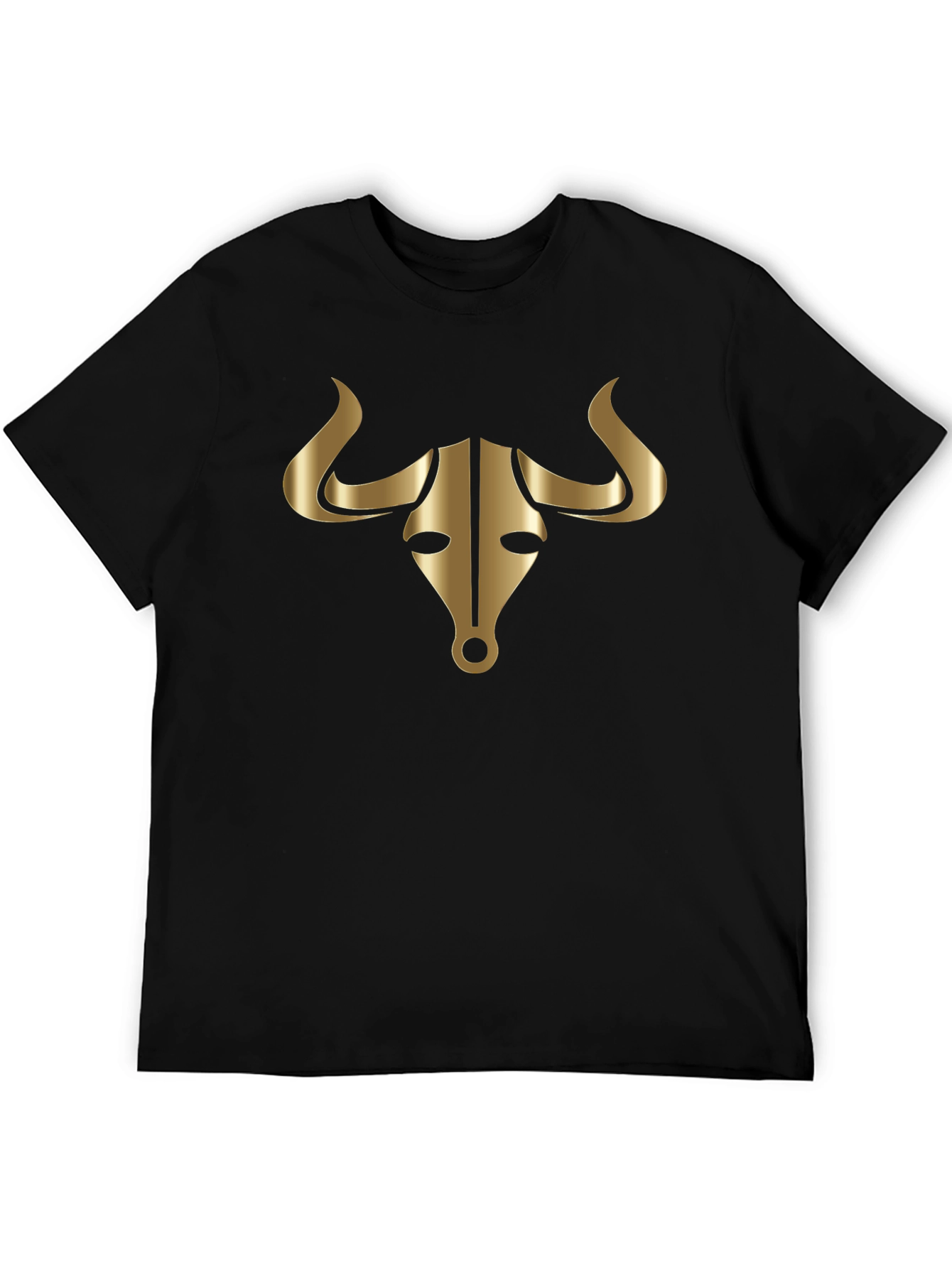 Golden Bull Graphic Tee - Mens Black T-Shirt