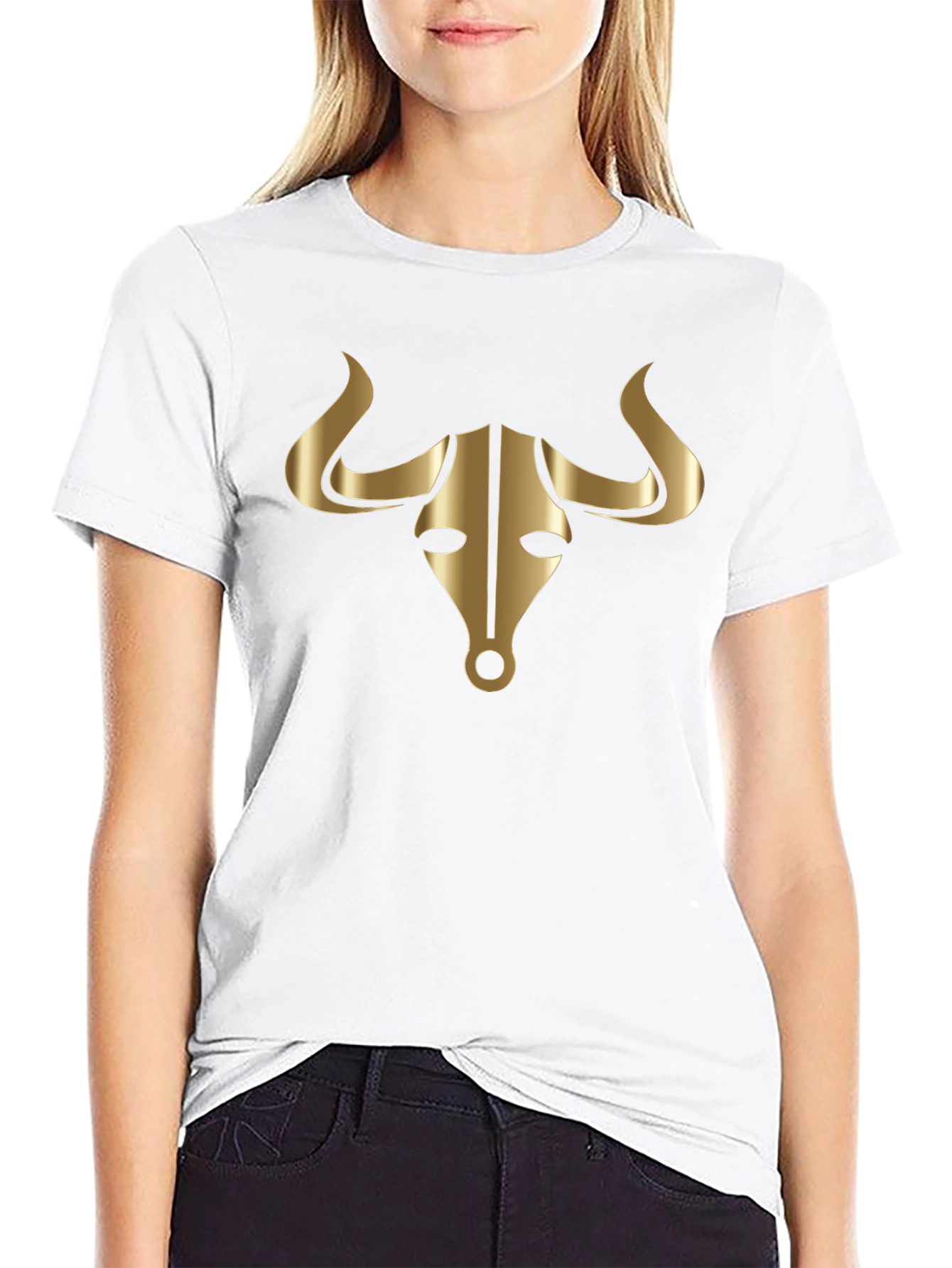 Golden Bull Graphic Tee - Mens Black T-Shirt
