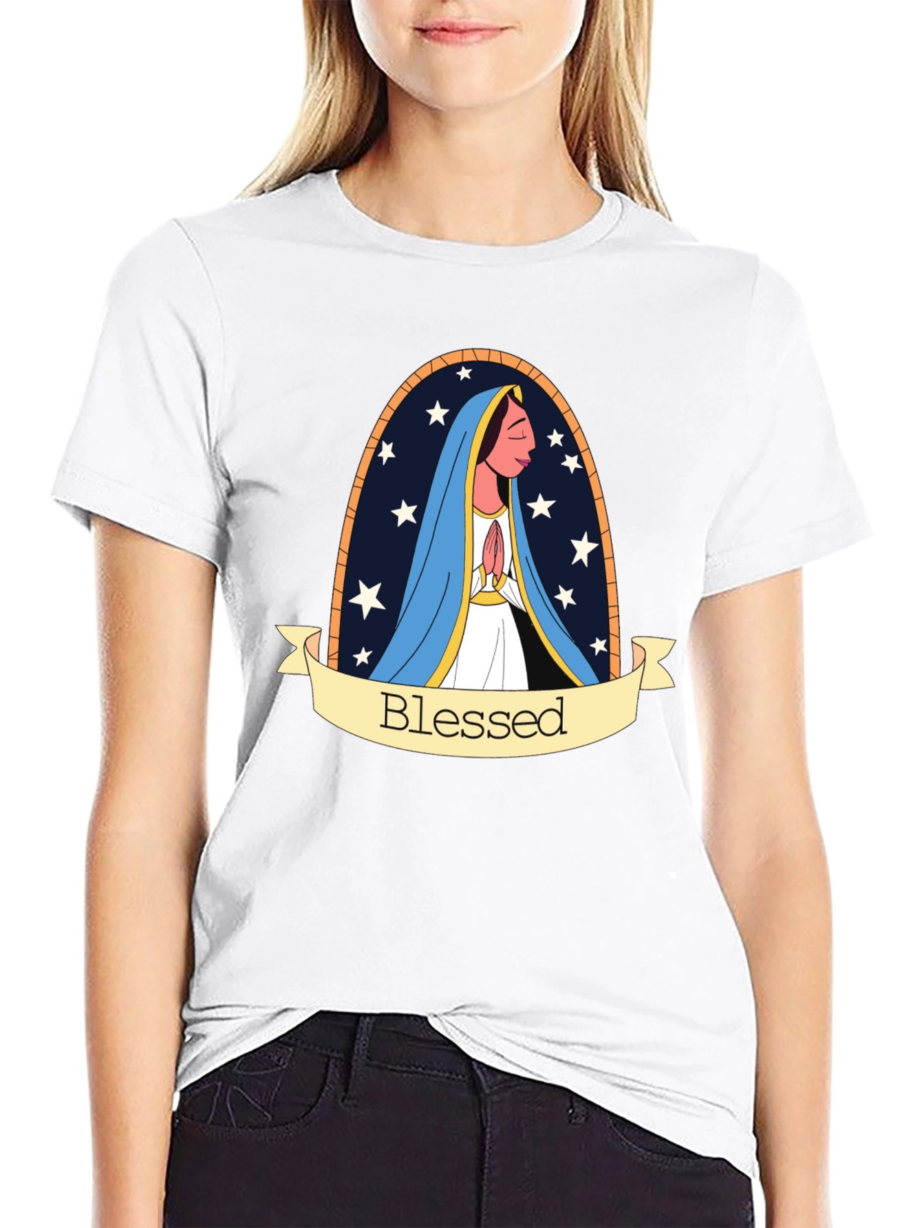 Blessed Virgin Mary Graphic T-Shirt