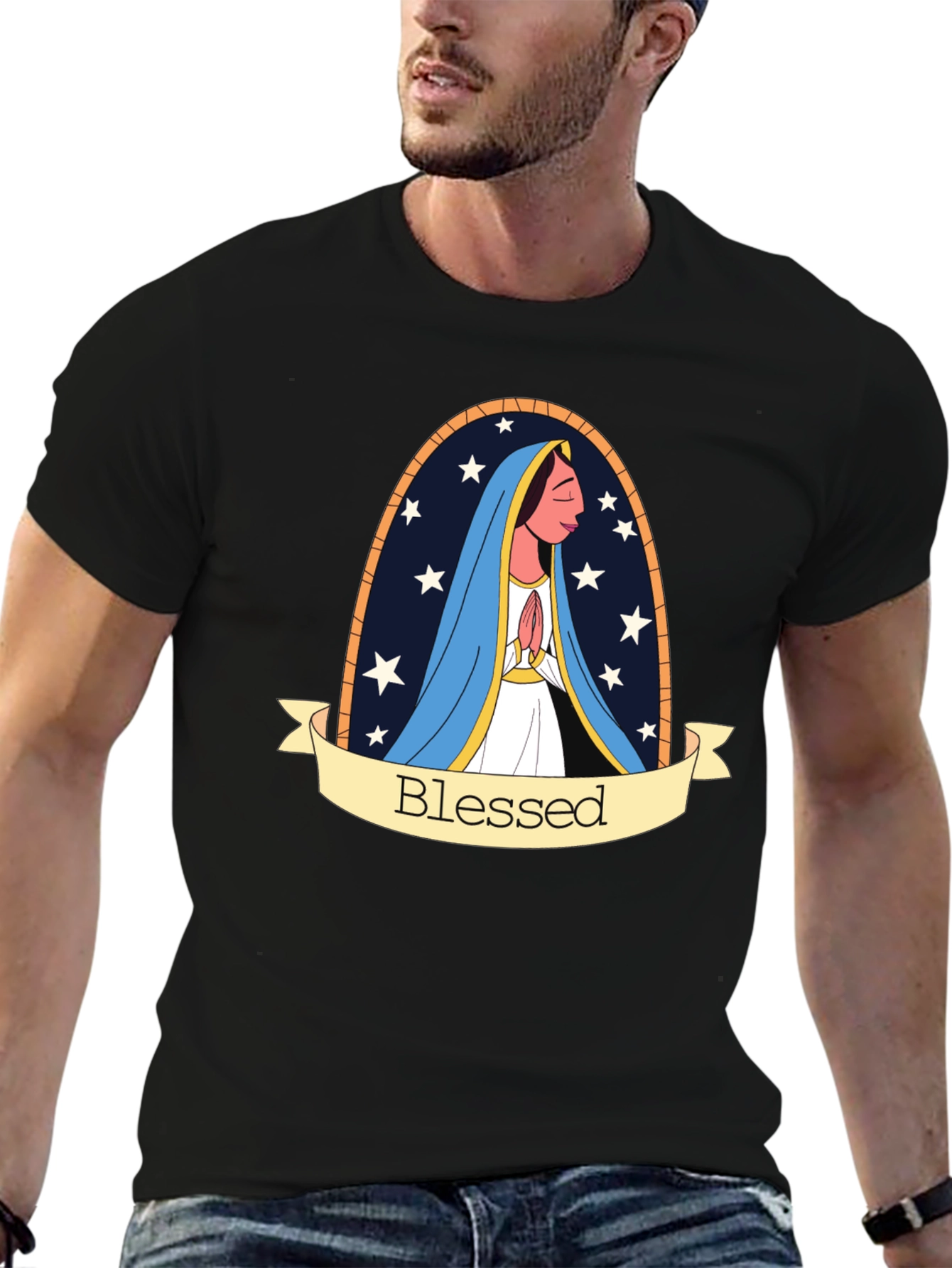 Blessed Virgin Mary Graphic T-Shirt