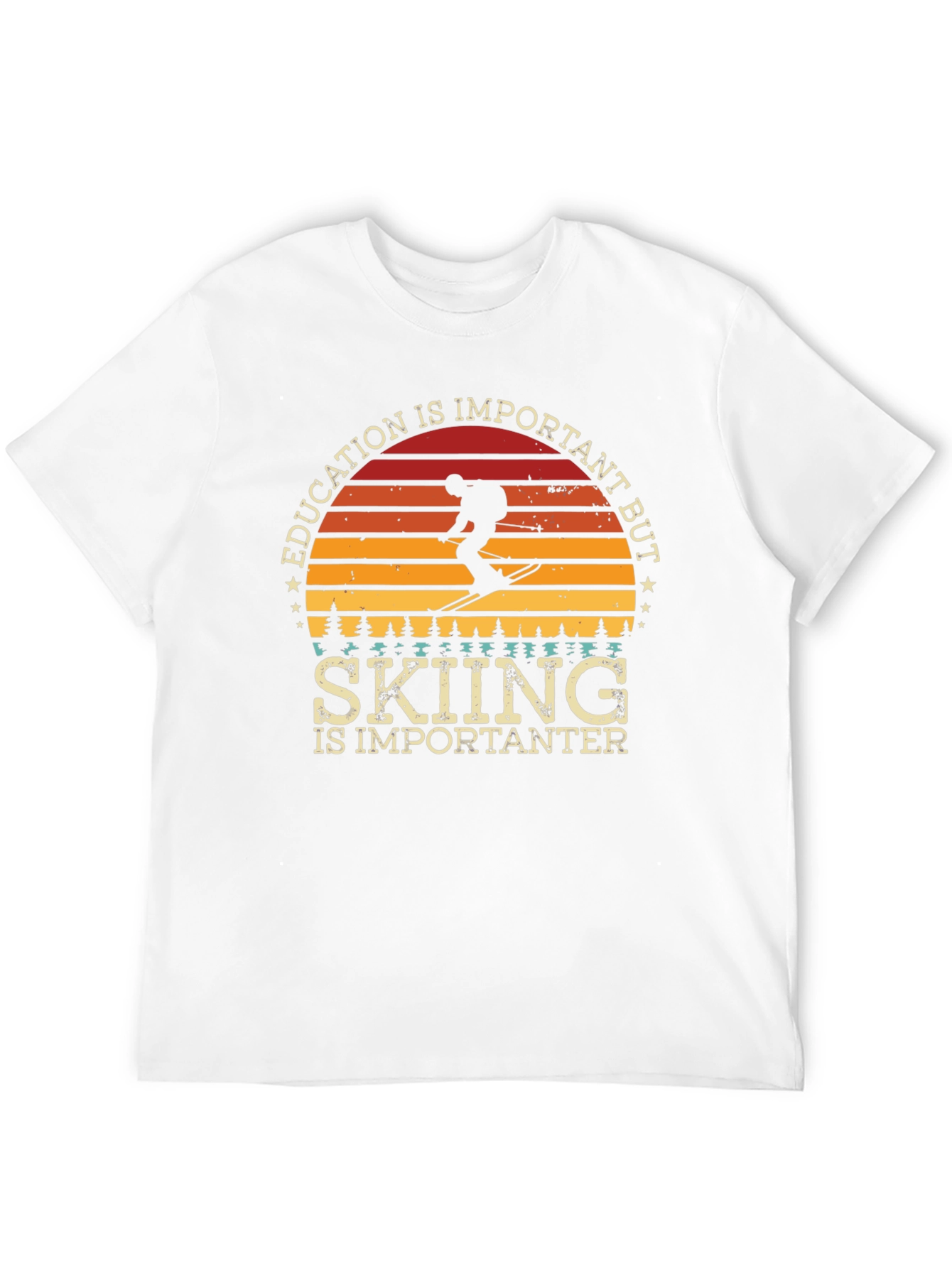 Skiing is Importanter Tee