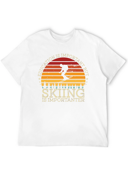 Skiing is Importanter Tee