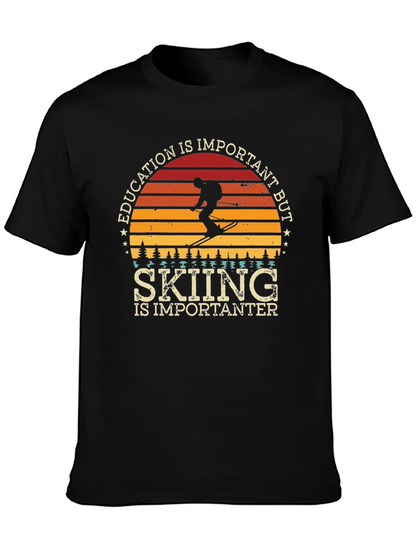 Skiing is Importanter Tee