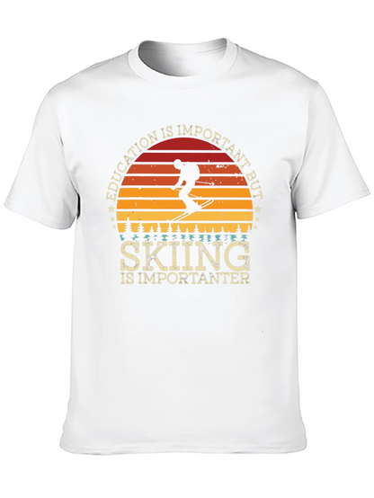 Skiing is Importanter Tee
