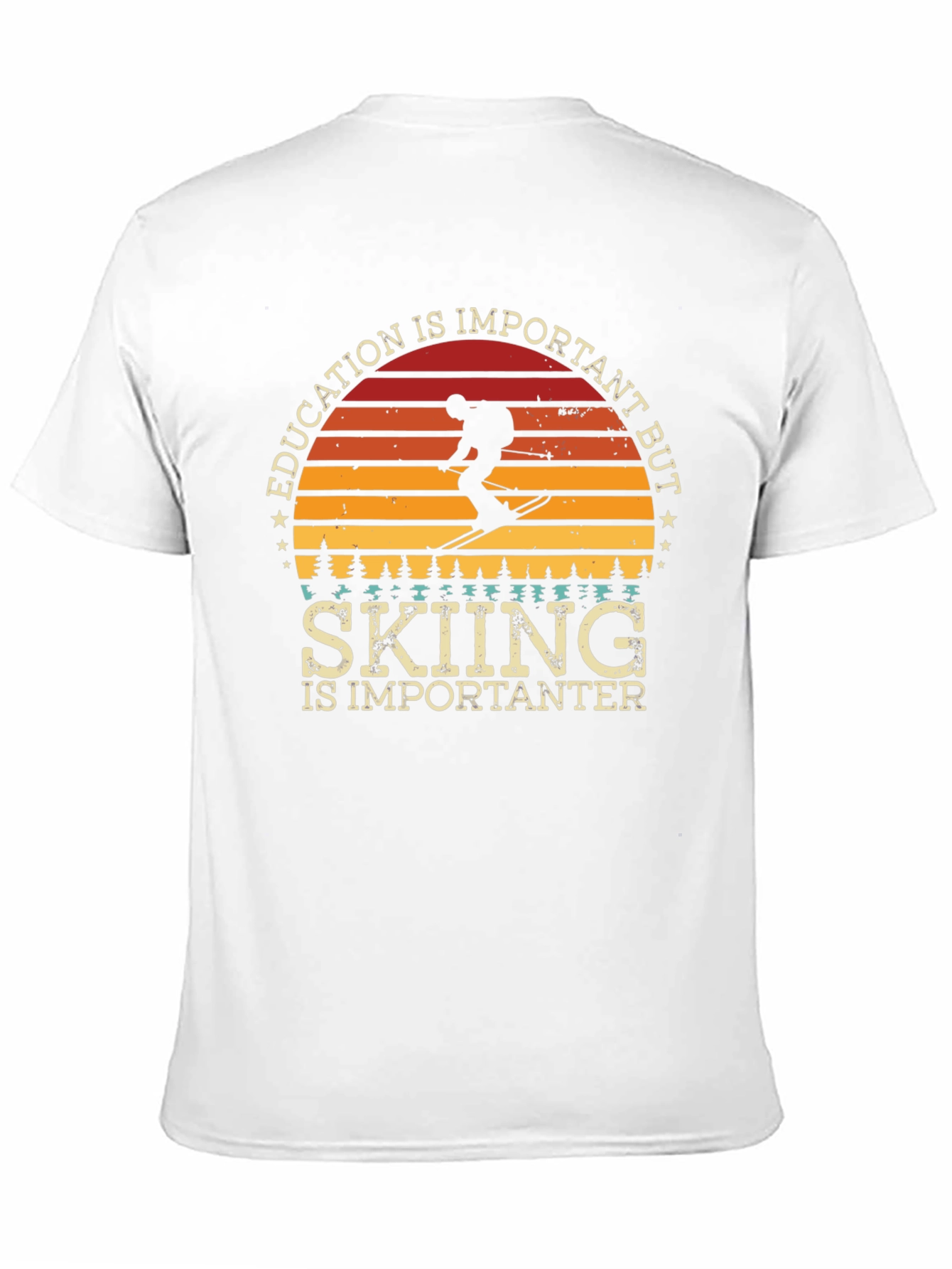 Skiing is Importanter Tee
