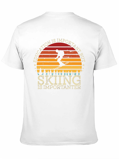 Skiing is Importanter Tee