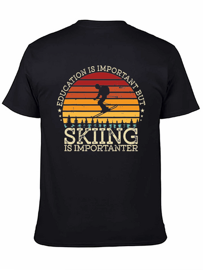 Skiing is Importanter Tee
