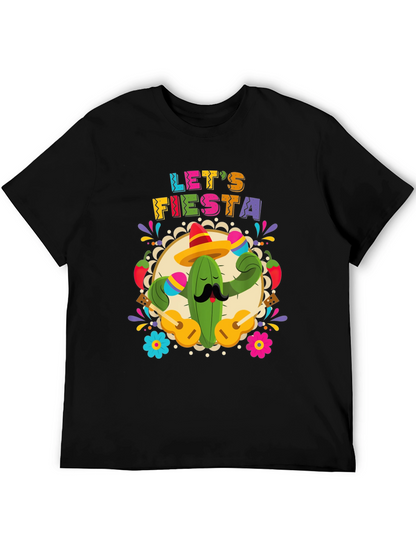 Lets Fiesta Cactus T-Shirt - Cinco De Mayo