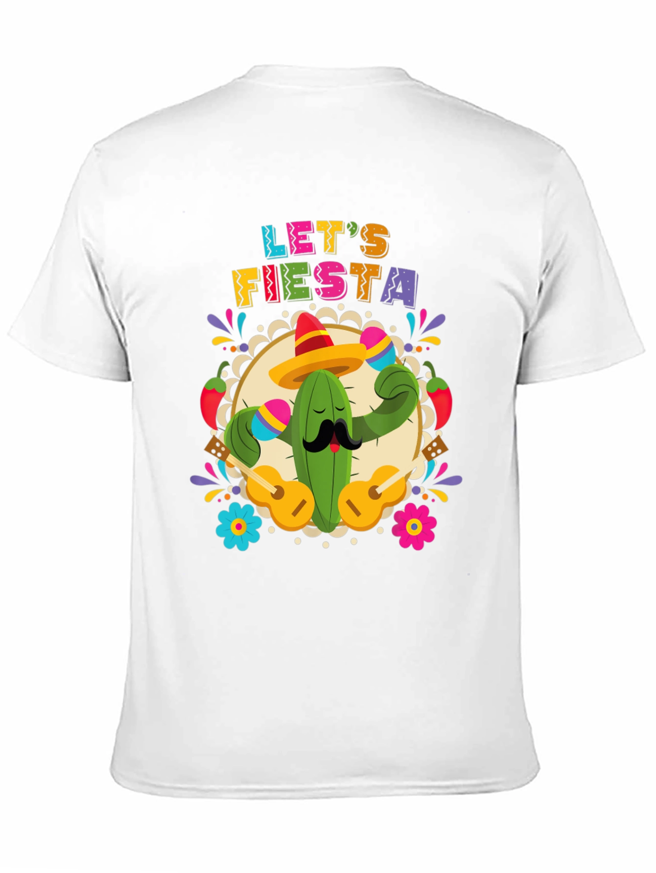 Lets Fiesta Cactus T-Shirt - Cinco De Mayo