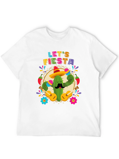 Lets Fiesta Cactus T-Shirt - Cinco De Mayo