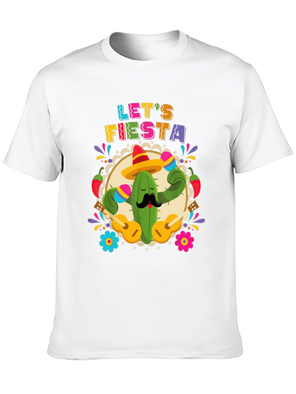Lets Fiesta Cactus T-Shirt - Cinco De Mayo