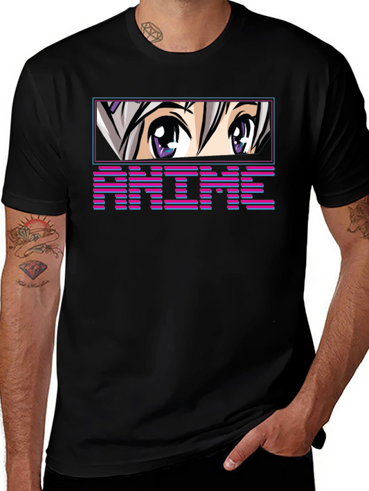 Anime Eyes T-Shirt - Unique Graphic Tee