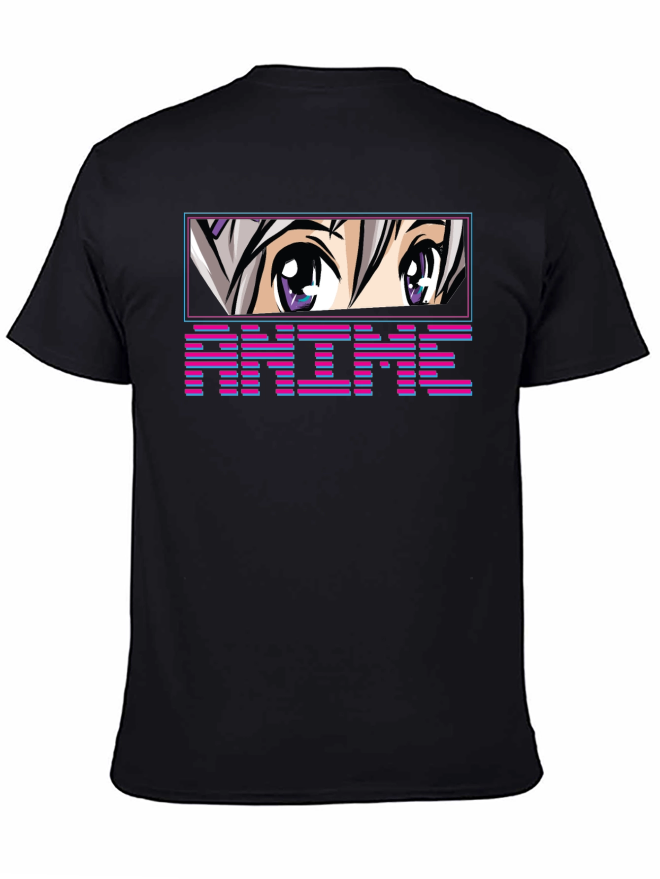 Anime Eyes T-Shirt - Unique Graphic Tee