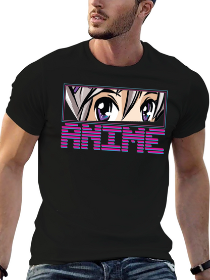 Anime Eyes T-Shirt - Unique Graphic Tee