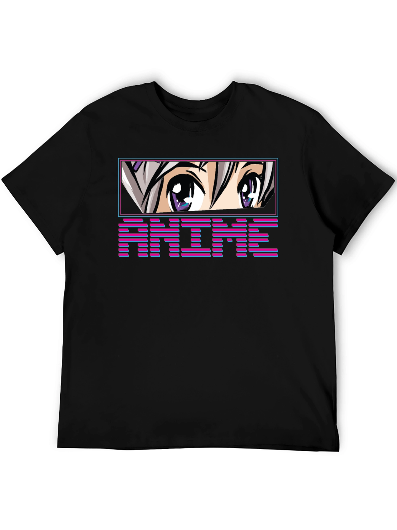 Anime Eyes T-Shirt - Unique Graphic Tee