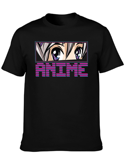 Anime Eyes T-Shirt - Unique Graphic Tee