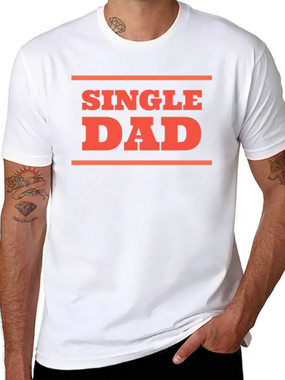 Single Dad Graphic T-Shirt - Black