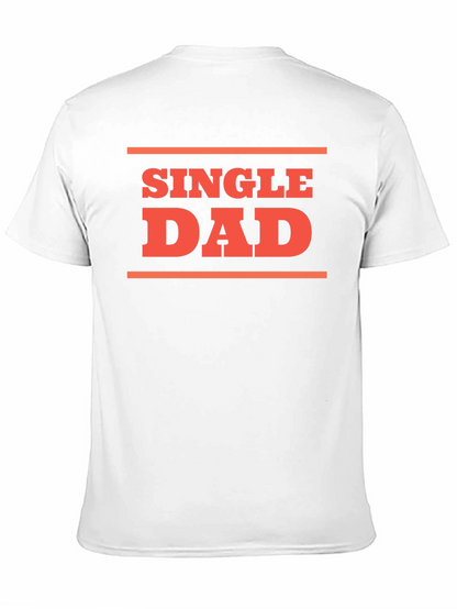 Single Dad Graphic T-Shirt - Black
