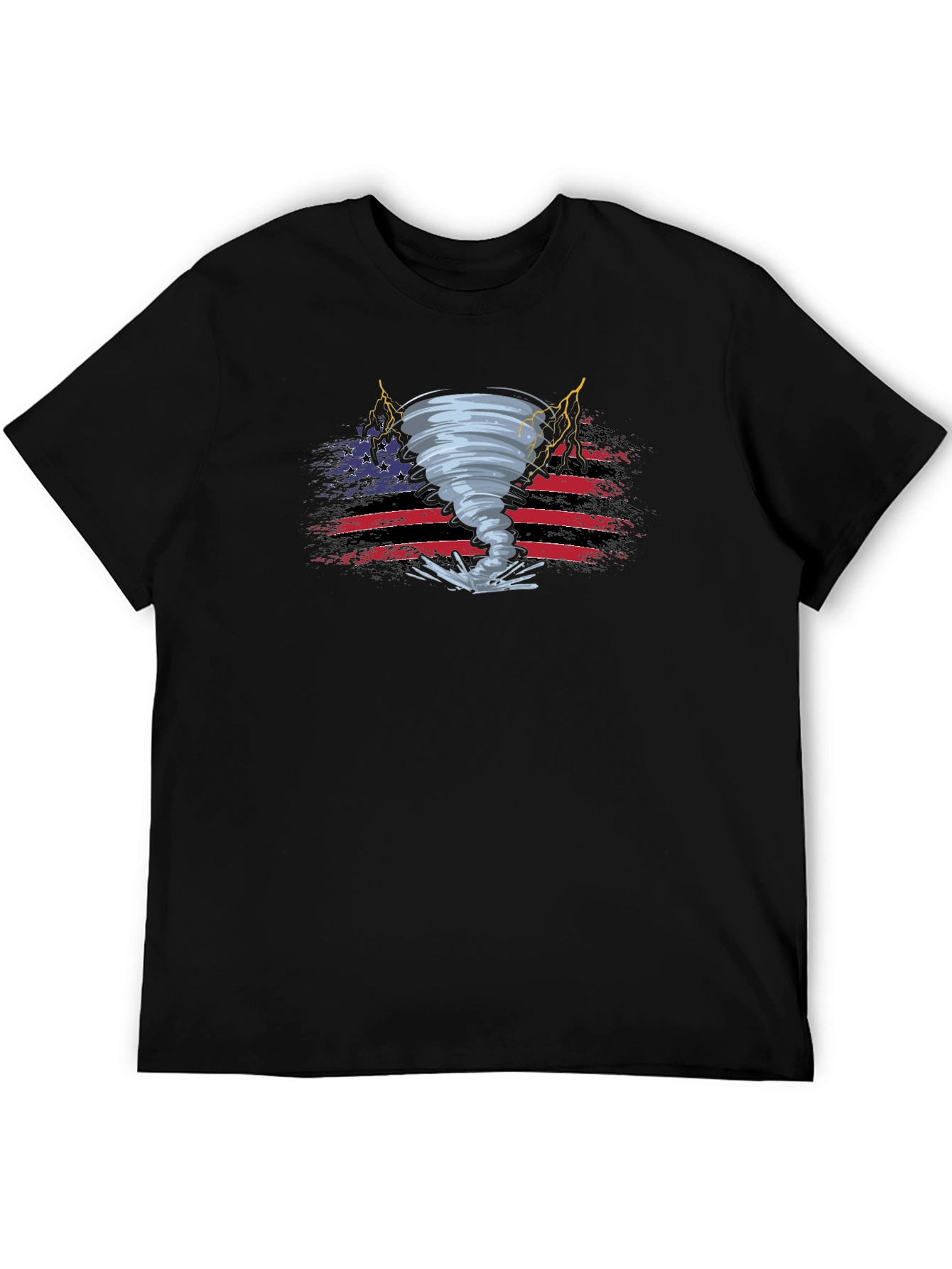 Tornado American Flag Graphic Tee