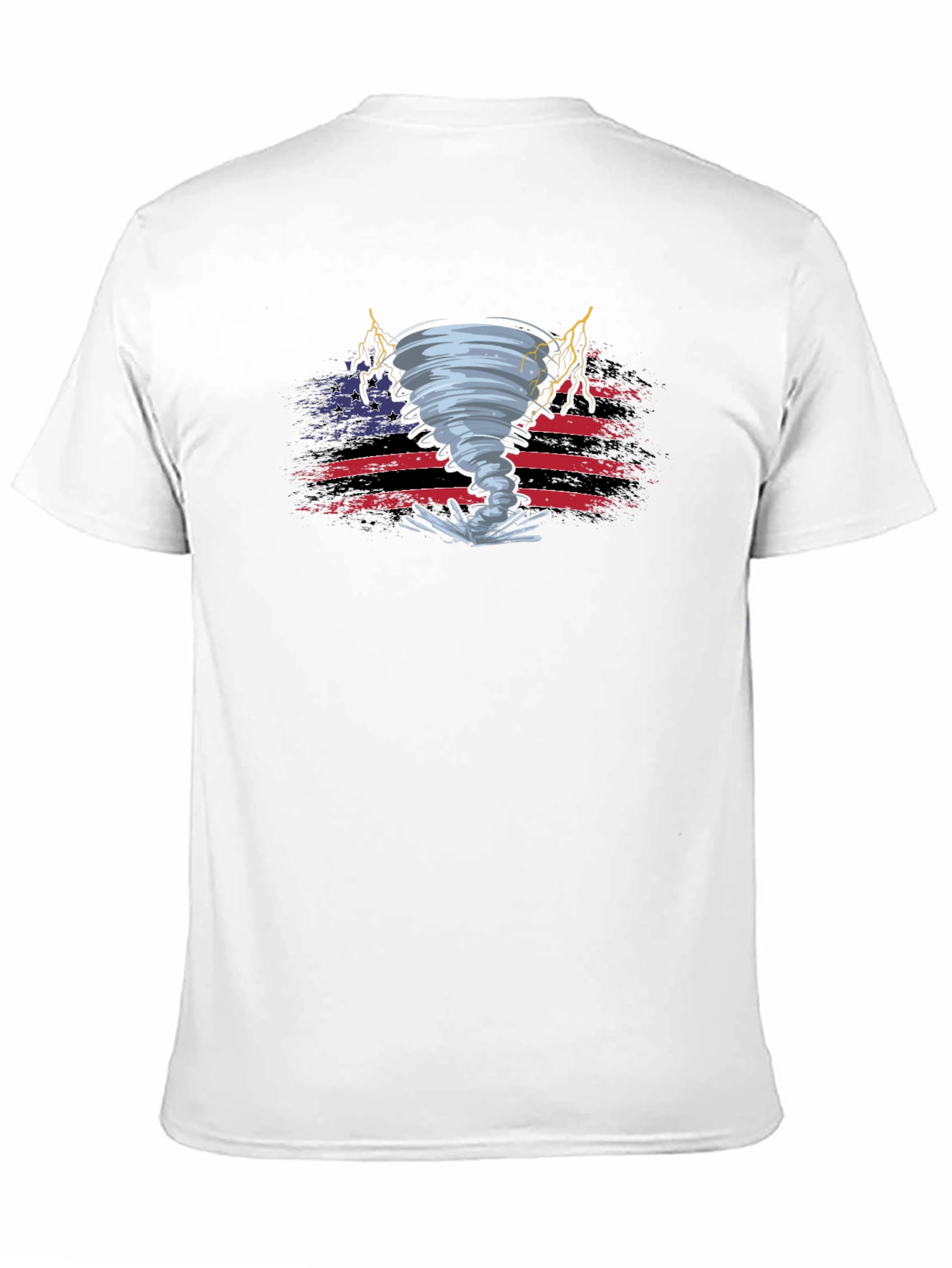 Tornado American Flag Graphic Tee