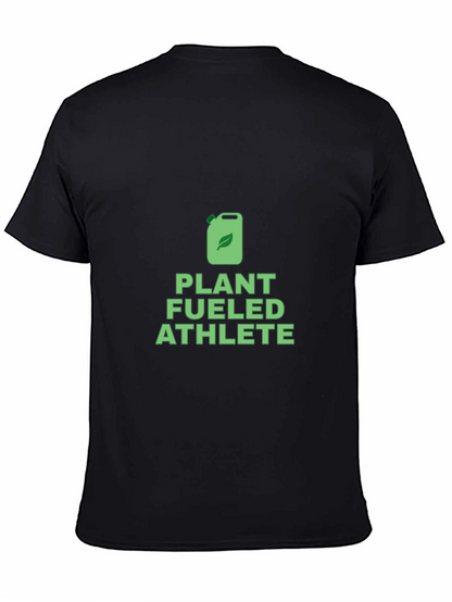Plant Fueled Athlete Graphic Tee - Vegan Fitness Shirt